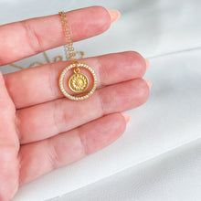 Load image into Gallery viewer, Shimmering Sunflower Necklace