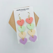 Load image into Gallery viewer, Candy Hearts Earrings