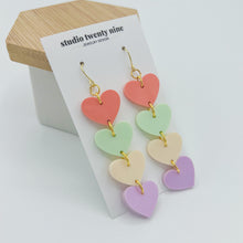 Load image into Gallery viewer, Candy Hearts Earrings