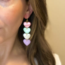 Load image into Gallery viewer, Candy Hearts Earrings