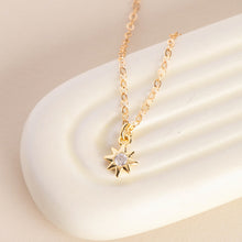 Load image into Gallery viewer, Tiny Gold Star Necklace