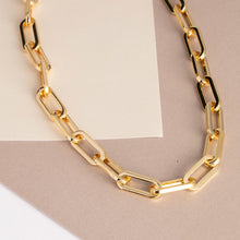 Load image into Gallery viewer, Chunky Paperclip Chain Necklace