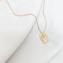 Load image into Gallery viewer, Empress Tag Necklace