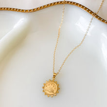 Load image into Gallery viewer, Golden Soul - Sunrise Coin Necklace
