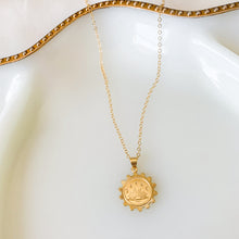 Load image into Gallery viewer, Golden Soul - Sunrise Coin Necklace