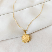 Load image into Gallery viewer, Golden Soul - Sunrise Coin Necklace