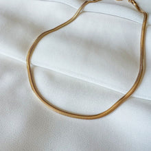 Load image into Gallery viewer, Slinky Snake Chain Gold Filled Necklace