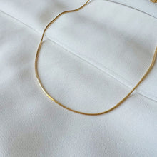 Load image into Gallery viewer, Skinny Snake Chain Gold Filled Necklace