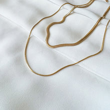 Load image into Gallery viewer, Skinny Snake Chain Gold Filled Necklace