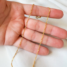 Load image into Gallery viewer, Twisted Singapore Chain Necklace