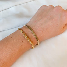 Load image into Gallery viewer, Dainty Rope Gold Filled Bracelet