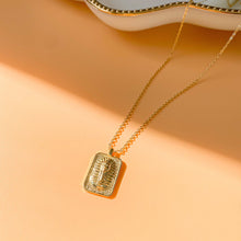 Load image into Gallery viewer, Empress Tag Necklace