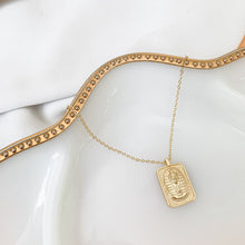 Load image into Gallery viewer, Empress Tag Necklace