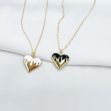 Load image into Gallery viewer, Melting Hearts BFF Necklaces