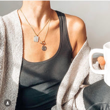 Load image into Gallery viewer, Compass Tag Necklace - "The Explorer"