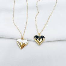 Load image into Gallery viewer, Melting Hearts BFF Necklaces