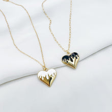 Load image into Gallery viewer, Melting Hearts BFF Necklaces