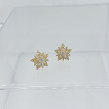 Load image into Gallery viewer, Sparkling Snowflake Studs
