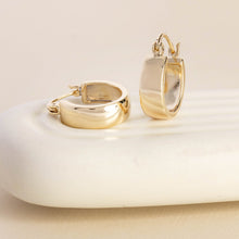 Load image into Gallery viewer, Classic Little Everyday Gold Hoop Earrings
