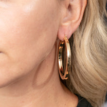 Load image into Gallery viewer, Big Bold Gold Hoop Earrings
