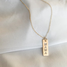 Load image into Gallery viewer, Mom Swag - Mama Bar Necklace
