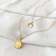 Load image into Gallery viewer, The Golden Soul - Sunrise Coin Necklace

