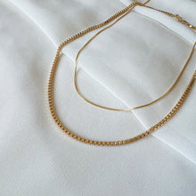 Load image into Gallery viewer, Gold Filled Box Chain Necklace
