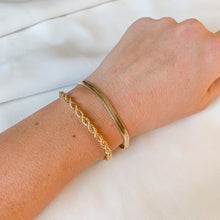 Load image into Gallery viewer, Gold Filled Dainty Rope Bracelet
