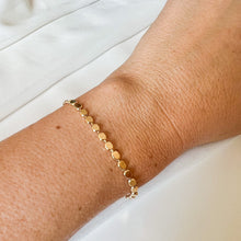Load image into Gallery viewer, Gold Filled Ball Chain Bracelet
